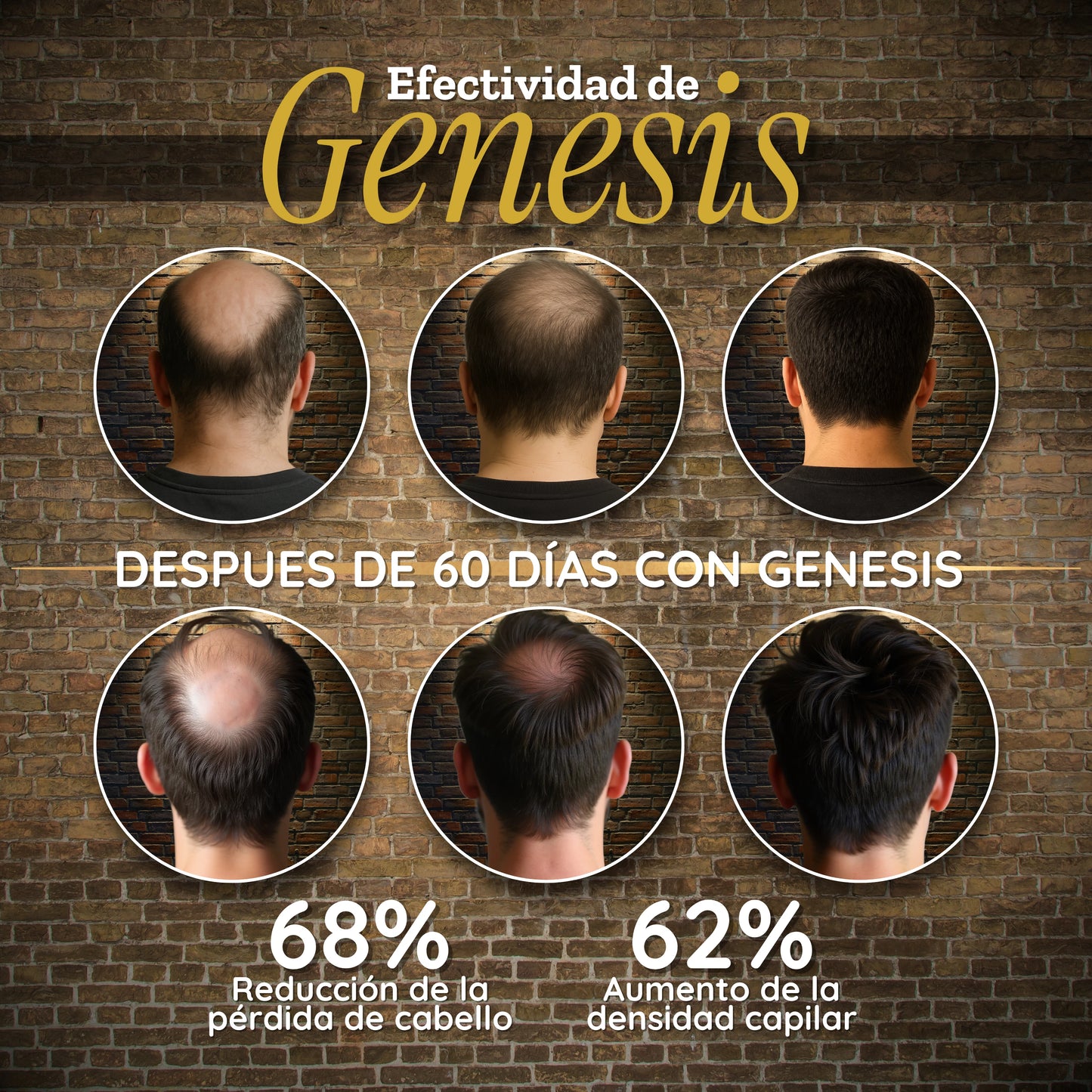 Genesis - Tratamiento intensivo de regeneración capilar 3.38 fl. Oz