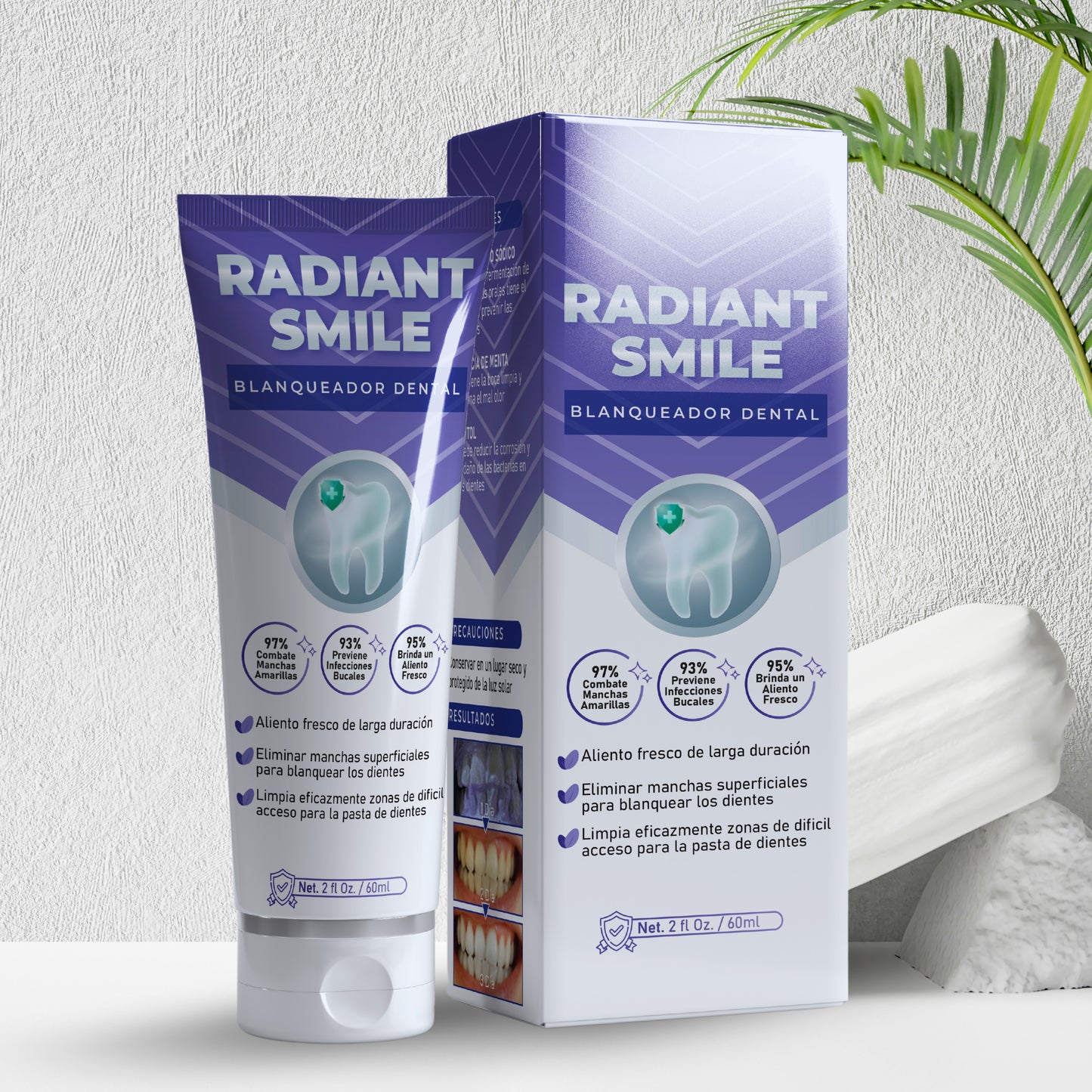 Radiant Smile® (Crema dental blanqueadora)