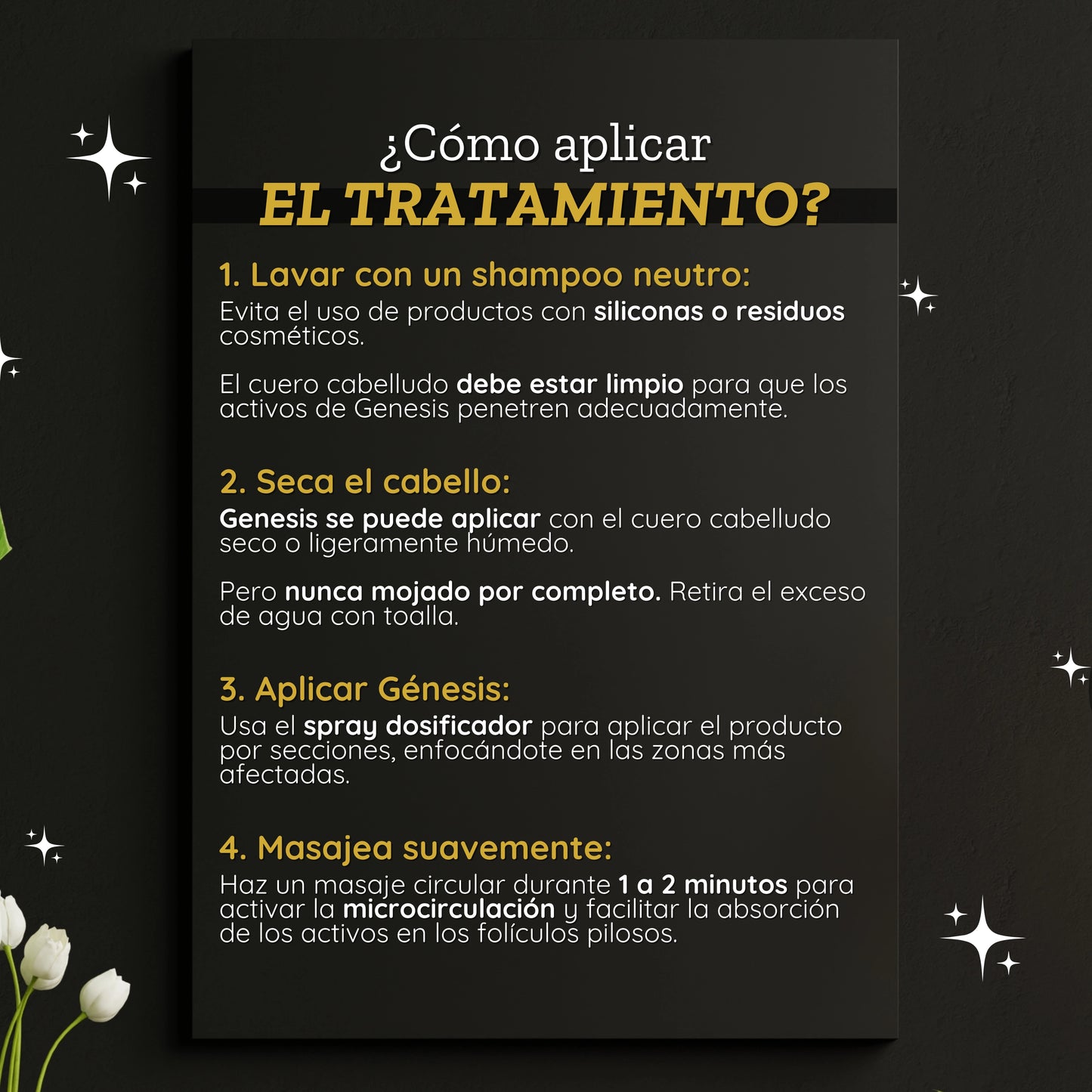 Genesis - Tratamiento intensivo de regeneración capilar 3.38 fl. Oz