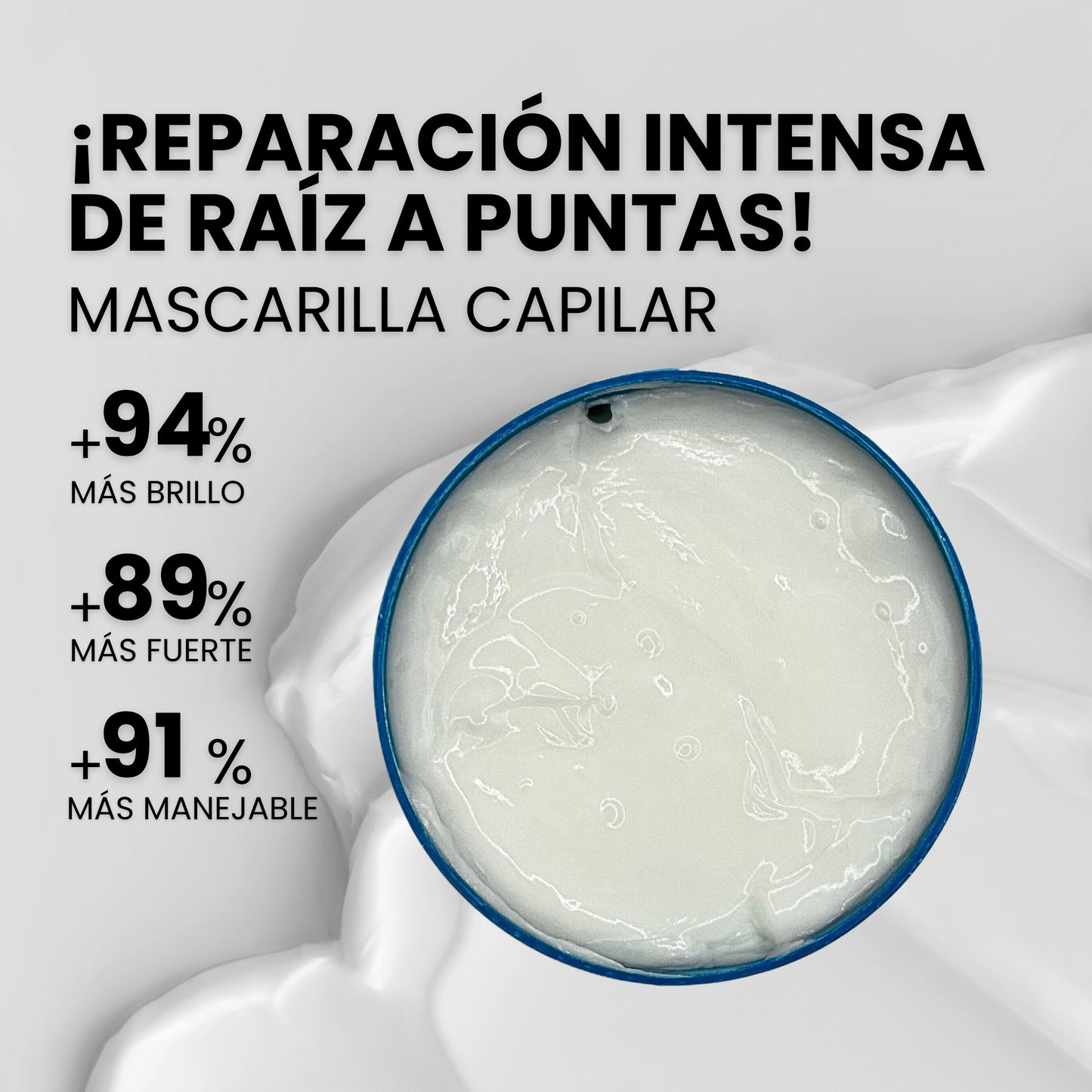 Mascarilla Capilar: Reparación e Hidratación profunda para cabello seco y dañado