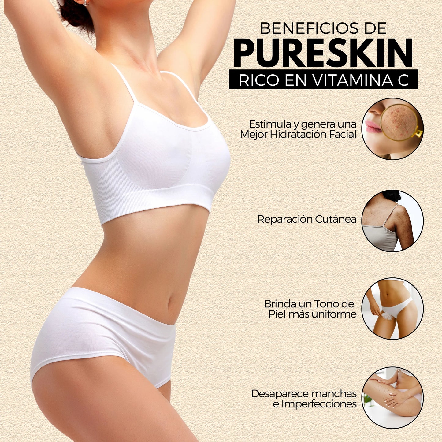 PURESKIN® Crema Antimanchas y Aclarante (Upsell)