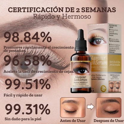 Glamour Lash Serum® Serum de crecimiento intenso para Pestañas y Cejas