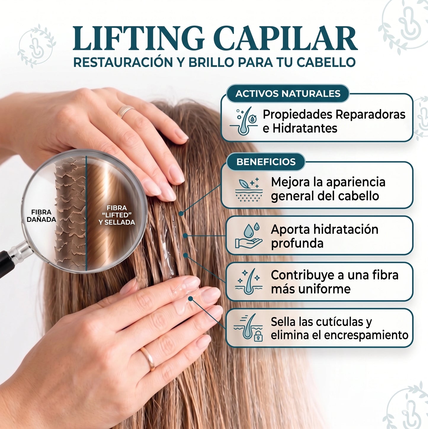Mascarilla Capilar® Reparación e Hidratación profunda para cabello seco y dañado