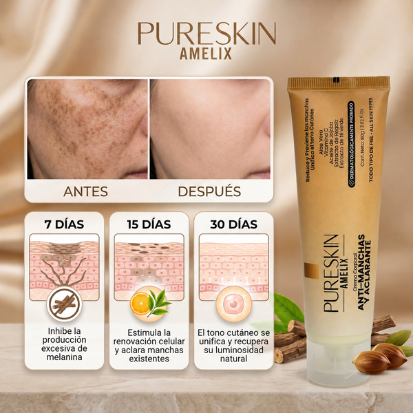 PURESKIN® Crema Antimanchas y Aclarante 2.82 fl. Oz (80g)