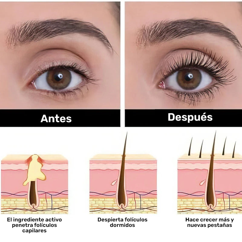 Glamour Lash Serum® Serum de crecimiento intenso para Pestañas y Cejas