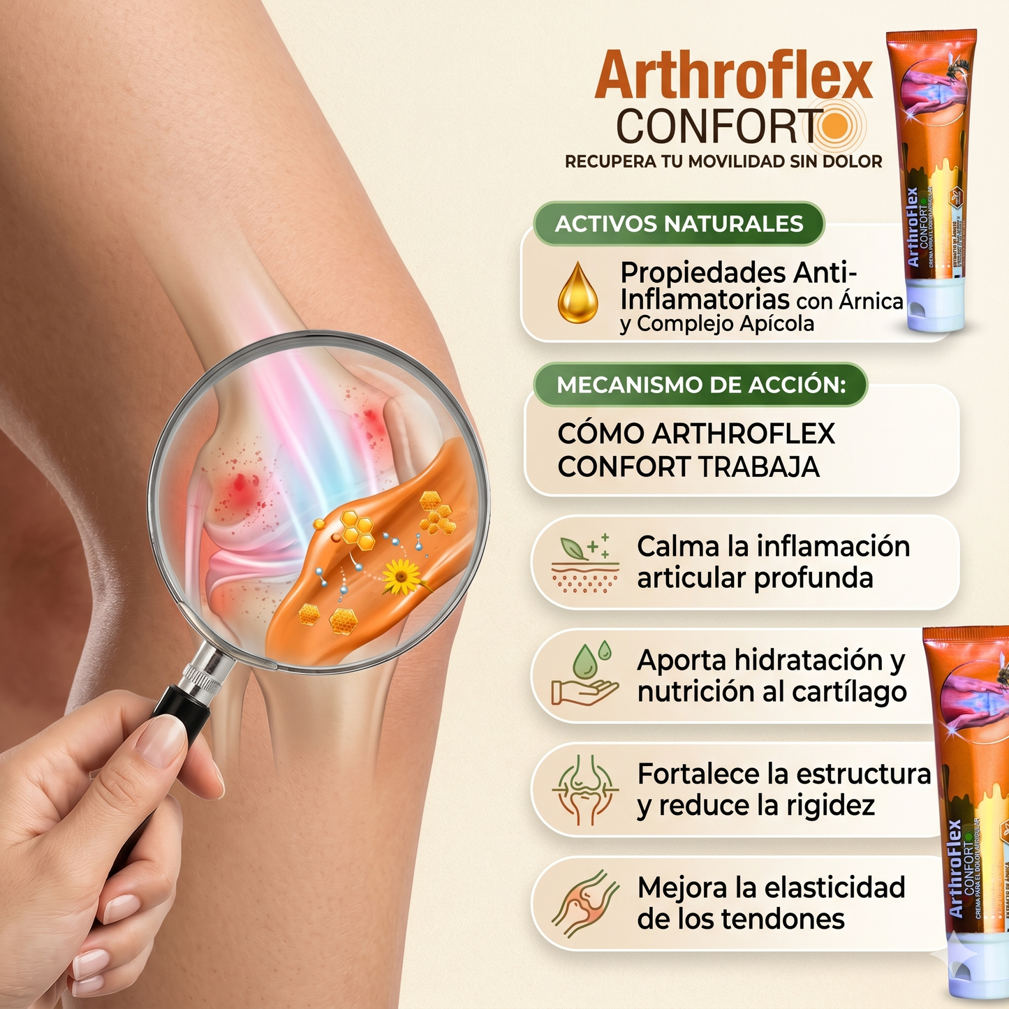 ArthroFlex Confort® Crema para dolor articular  🔥2X1🔥