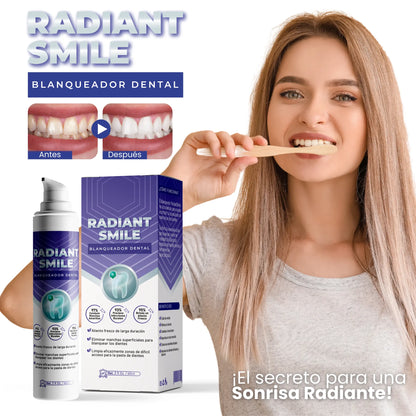 Radiant Smile® (Crema dental blanqueadora)