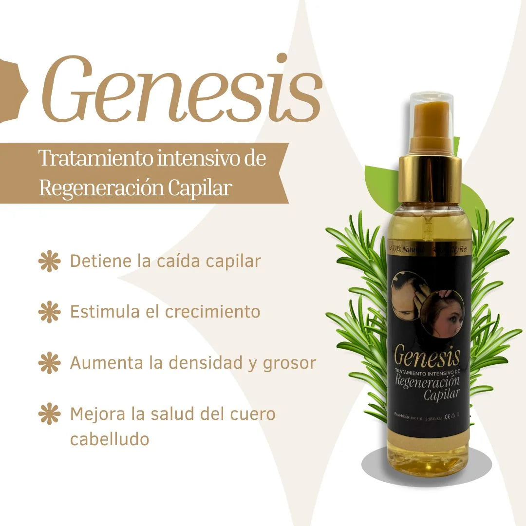 Genesis - Tratamiento intensivo de regeneración capilar 3.38 fl. Oz
