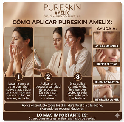 PURESKIN® Crema Antimanchas y Aclarante 2.12 fl. Oz (60g)